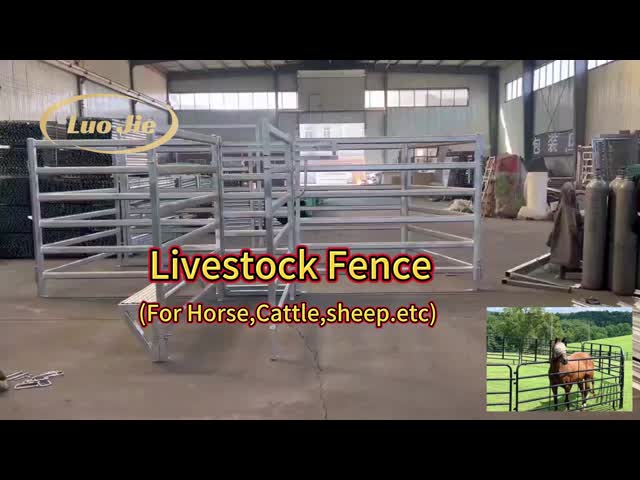 Durable Goat Farm Fence Horse Cattle Yard Panel For Animal Security 1.8*2.1m
