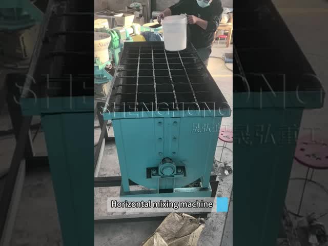 ISO9001 Certified Horizontal Mixing Machine with 1-10 Tons/Hour Capacity and High Efficiency for Fertilizer Production