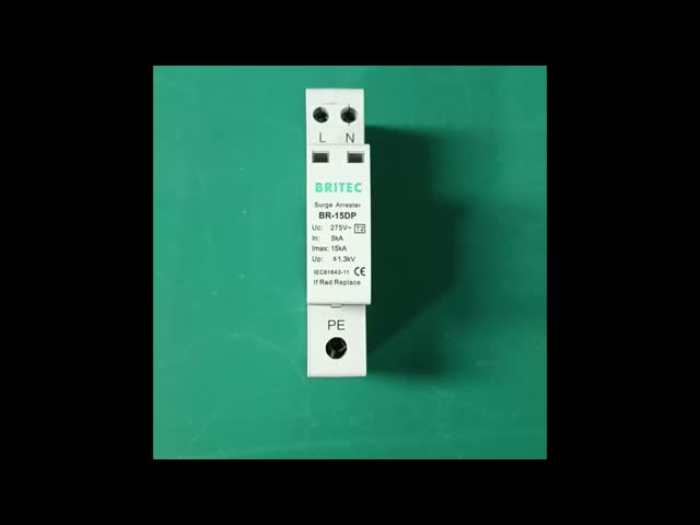 BR-15DP 2P  low voltage products spd Surge Protection Device  MOV Technology Ensuring Protection Against Voltage Spikes And Surges