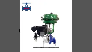 Pneumatic Control Valve with Diaphragm Structure for High Regulation Accuracy and 18 Months Warranty