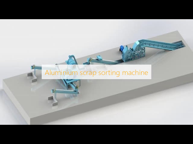 Advanced Aluminium Scrap Sorting Machine with Eddy Current Separators, LIBS, and NIR Sensor-Based Sorters for High-Purity Recycling