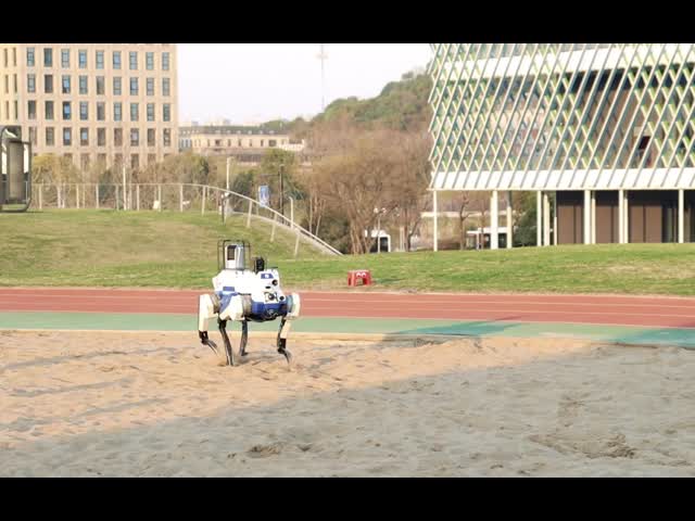 Patrol and Prevention Mechanical Dog with 24-hour Unmanned Patrol, 360-degree Panoramic View, and Intelligent Recognition for Police and Security