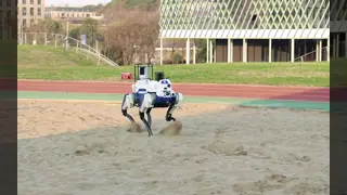 Patrol and Prevention Mechanical Dog with 24-hour Unmanned Patrol, 360-degree Panoramic View, and Intelligent Recognition for Police and Security