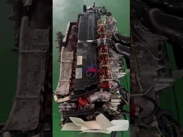 Auto Engine System Used Japan Isuzu 6HH1 Engine For Truck