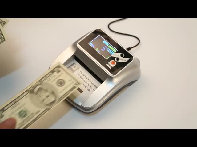 Portable Counterfeit Money Detector