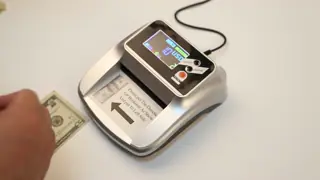 Portable Counterfeit Money Detector