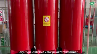 2500kva Cast Coil Transformer 22kv To 433v Dry Type Epoxy Resin Electrical Power Transformers