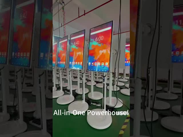 Hot sale Factory Direct Digital Signage Mobile Smart Screen Portable Hd Touch Screen Vertical All-in-one Live Bestie Machine Streaming Machine