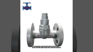 Adjustable Cast Steel Bimetallic Steam Trap with Large Drainage Capacity and Flange Connection