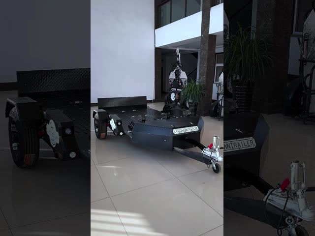 Lift Type Motorcycle Trailers Black Hot Dip Galvanized Trailers