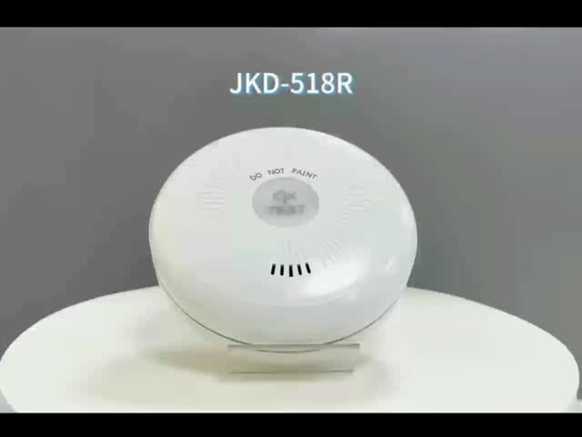 OEM Sealed Lithium Battery Smoke Alarm Customizable EN14604 Smoke Detector