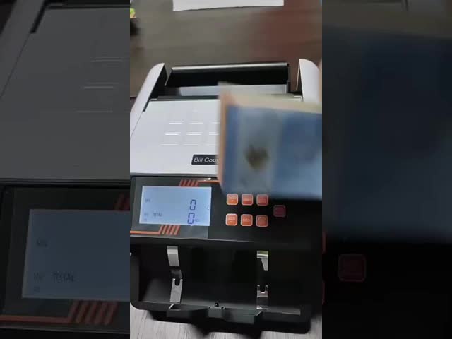 Portable Banknote Counter Automatic Start Value Total Counting Funcion