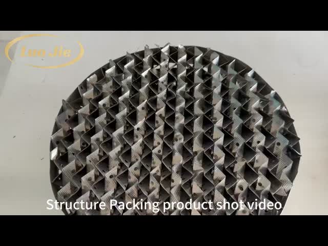 Compact Metal Structure Packing Module Low Pressure Drop High Capacity