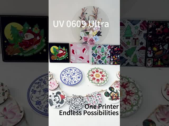 UV Flatbed Printer 600mm*900mm Brother Print Head Print On Demand Custom Printing