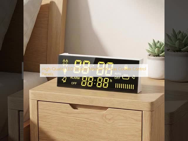 High-Quality LED Display Module for Gas Cooker Control Panels