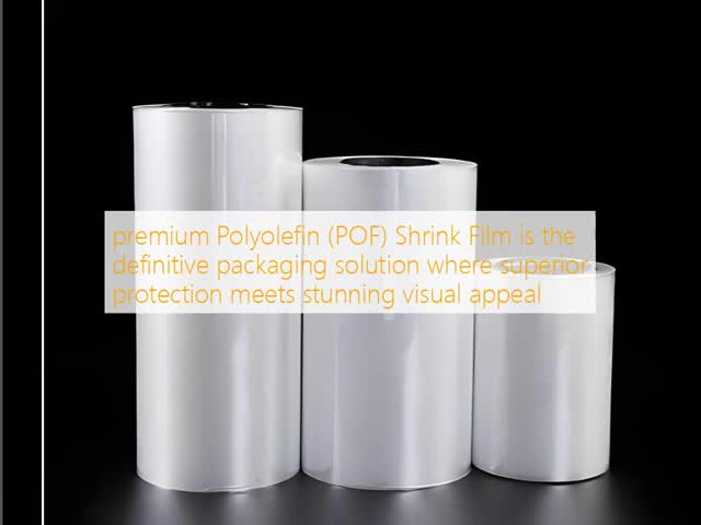 Biodegradable POF Shrink Film High Clarity Packaging Film For Food Or Cosmetics