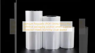 Biodegradable POF Shrink Film High Clarity Packaging Film For Food Or Cosmetics