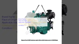 Μοντέλο κινητήρα με φυσικό αέριο 50 kW με απλή ψύξη νερού