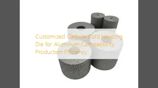 Customized Carbide Cold Heading Die for Aluminum Compatibility Production Efficiency