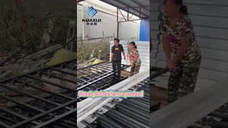 2.0m X 2.5m Decorative Wrought Iron Fence Panels Pool Aluminum Fence