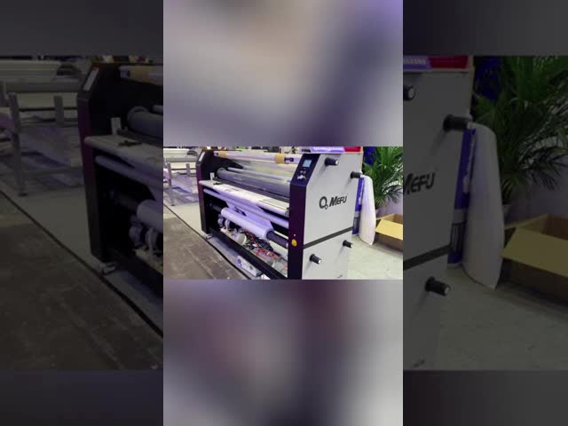 Top Heated Double Sided Laminator Pneumatic Industrial Laminator Machine