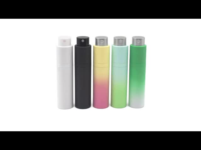 10ml 15ml 20ml Rotary Spray Pump Bottles Plastic Perfume Bottles Makeup Perfume Bottles Small Bottles