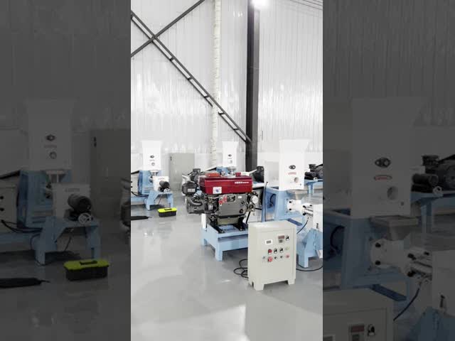 MIKIM Diesel Fish Feed Pellet Extruder Machine: Powerful + Low Fuel Consumption, Cuts Fish Feed Pellet Production Costs in Half