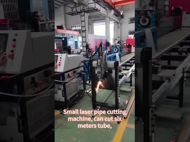 Industrial Tube Laser Cutting Machine with 6250mm Pipe Length Range 20 M/min Cutting Speed and ±0.02mm Repositioning Accuracy