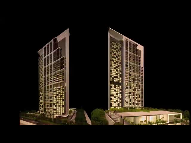 1:2000 Scale Nador West Med Port Complex Master Plan Model with 6m x 3m Dimensions and Acrylic ABS Material