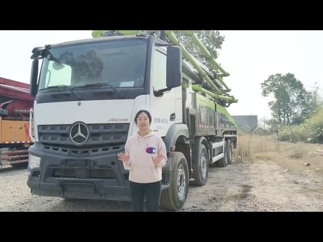 Used 2020 Zoomlion Concrete Pump Truck ZLJ5441THBBE | 56m Vertical Reach | 180 m³/h Output