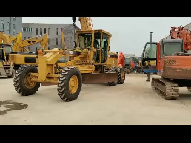 Original Color Used CAT 140H Motor Grader In Excellent Condition