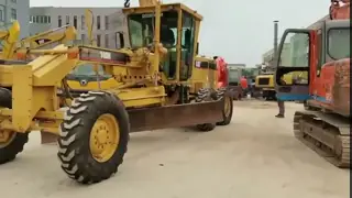 Original Color Used CAT 140H Motor Grader In Excellent Condition