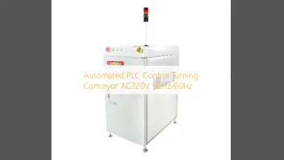 Automated PLC Control Turning Conveyor AC220V 50Hz/60Hz