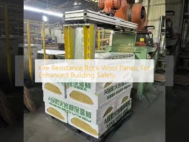 Fire Resistance Rock Wool Panels For Enhanced Building Safety