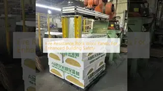 Fire Resistance Rock Wool Panels For Enhanced Building Safety