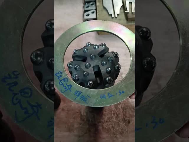 High Air Pressure Rock Drilling QL50-140mm DTH Hammer Dit