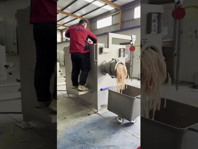 Professional Meat Mincer Supplier Industrial Fresh Frozen Meat Grinder with High Capacity