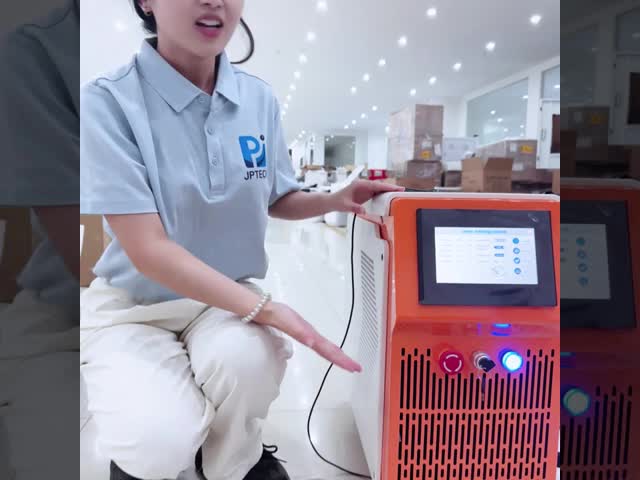 1500W Air-Cooled Portable Handheld Fiber Laser Welding Machine | 4-in-1 Laser Welder Cutter Cleaner with No Water Chiller Required