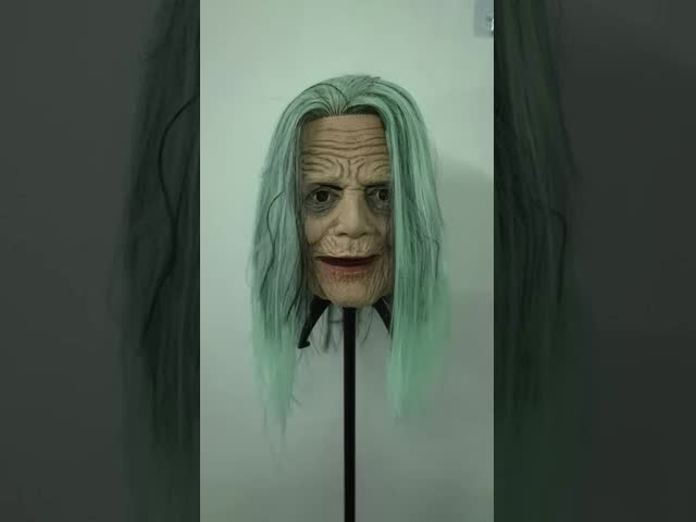 Realistic Face Replica Human Mask in Latex Material for One Size Fit Most Theatrical Performances