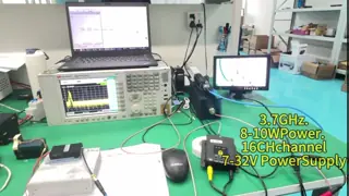 3.7GHz 15CH Analog Video Transmitter 8-10W With Adjustable Power IRC Tramp Protocol