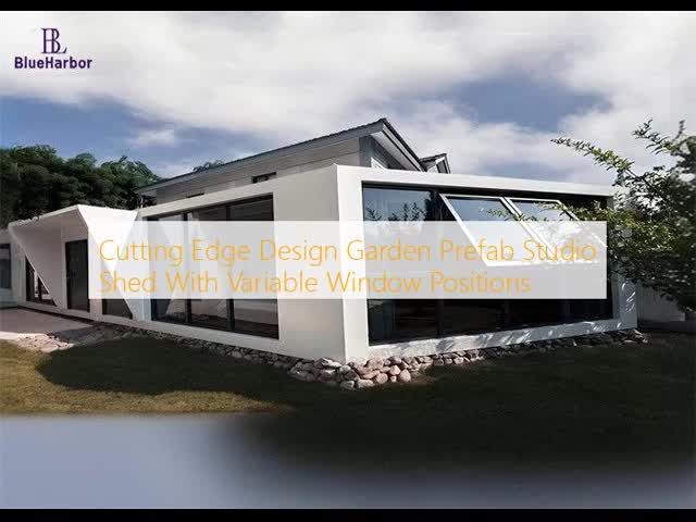 Cutting Edge Design Garden Prefab Studio Shed With Variable Window Positions