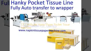 CE Certificate Hanky Paper Pocket Tissue Machine