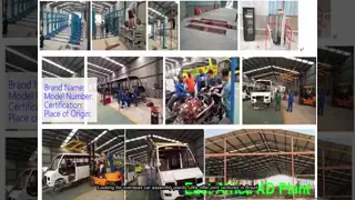 Overseas Car Assembly Plant For Demonstration , Vehicle Assembly Plant