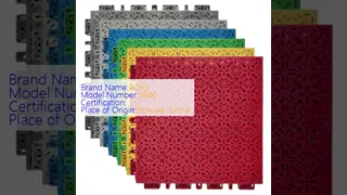 PP Interlocking Sports Court Tiles for Basketball Volleyball Multi-Sport