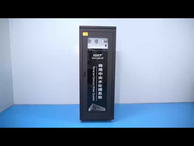 Small Hotels Factories Mineral RO Water Filter System with Pump and Motor