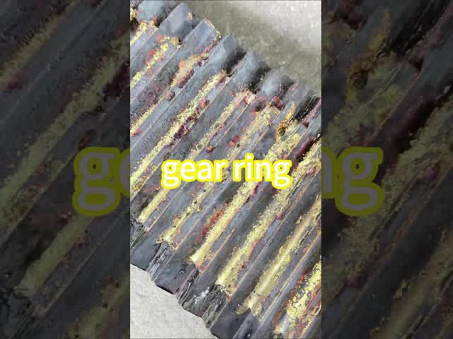 Q235 Alloys Ring Gear Parts for Aquatic Feed Grinding Machine