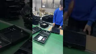 Outdoor Optical Splitter Box 3in 16out  With LGX Module  For 2x3mm Flat Drop Cable Outlets PC ABS Material