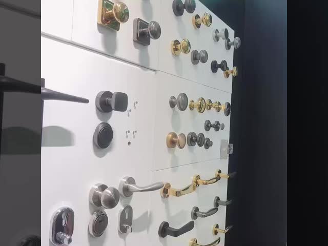 Popular Internal Door Knob Sets , Smooth Zinc Mortise Door Handle Cnc Machining