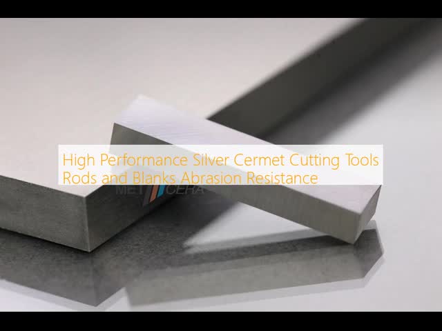 High Performance Silver Cermet Cutting Tools Rods and Blanks Abrasion Resistance
