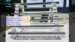 High Performance Silver Cermet Cutting Tools Rods and Blanks Abrasion Resistance